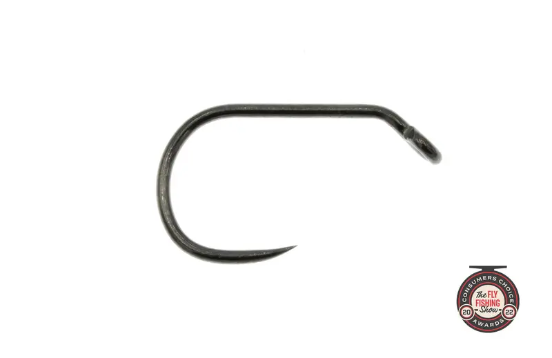 Umpqua XC210BL-BN Perdi-Jig Hook – Size 60, Black Nickel