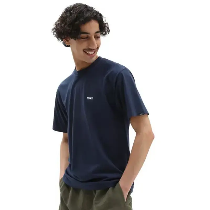 Vans Left-Chest Logo Cotton T-Shirt – Classic Short Sleeve Tee