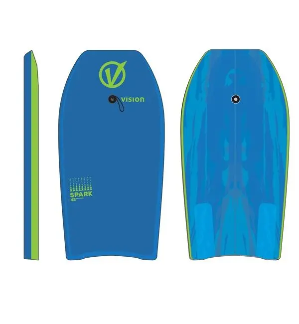 Vision 42-Inch Slick Bodyboard for Beginners and Intermediate Riders