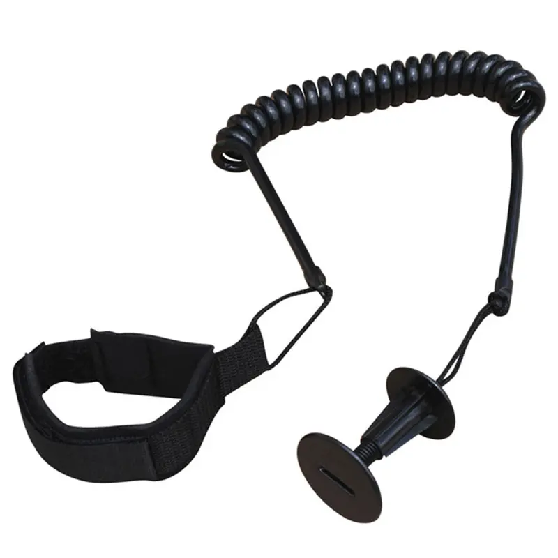 Vision Coiled Bodyboard Leash – Tangle-Free, 6-Foot Stretch Cord