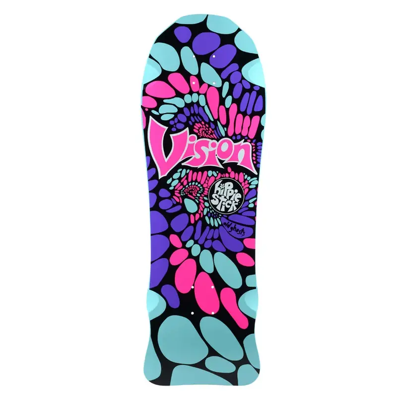 Vision Hippie Stick Pro Skate Deck – Turquoise