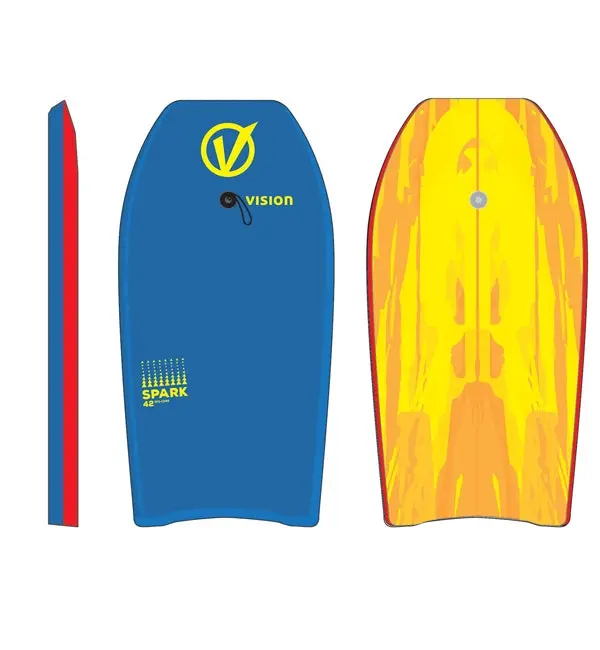 Vision Spark Slick Base Bodyboard – 40-Inch Performance Model