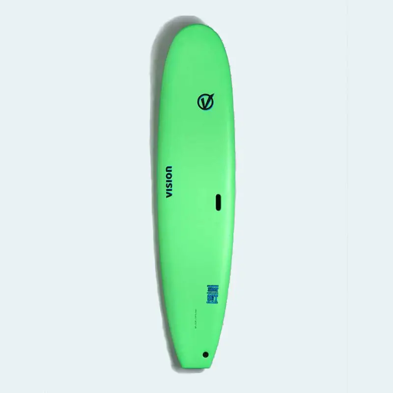 Vision VCT 8′ Mini Mal Soft Surfboard – Beginner-Friendly Foam Longboard