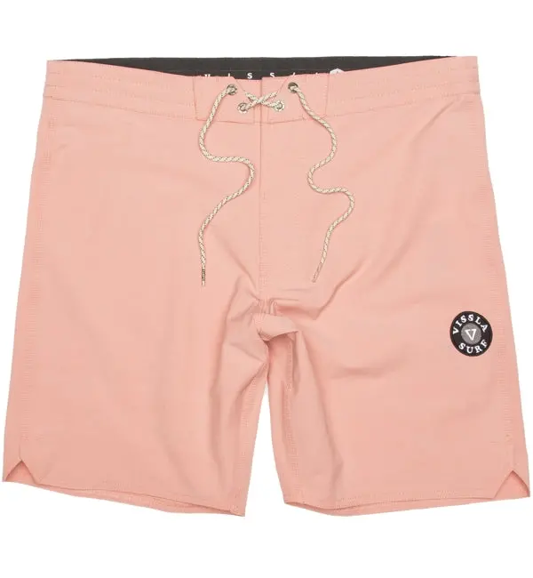 Vissla Solid Sets 18.5 Boardshorts – Minimalist Surf Swim Trunks