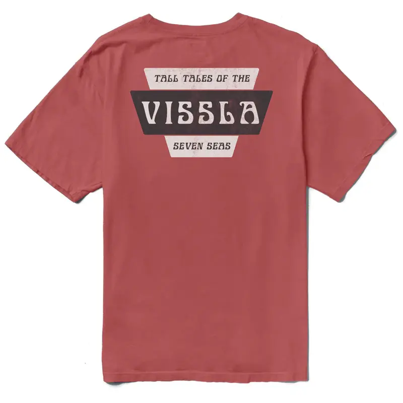 Vissla Stacks Premium Cotton Pocket Tee