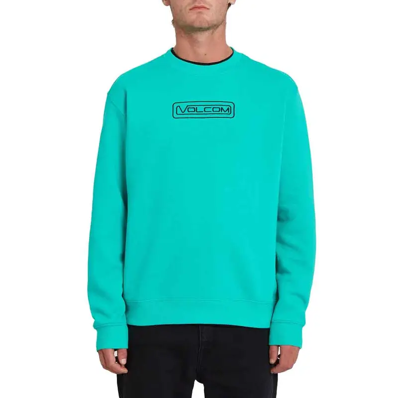Volcom Catch 91 Crewneck Sweatshirt – Fleece-Lined & Vintage Wash