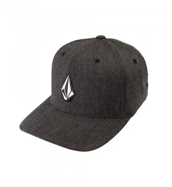 Volcom Full Stone Heather X-Fit Cap – Textured Grey