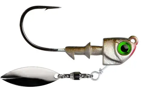 Warbaits Underspin Bare Blade – Unshielded Spinner Setup