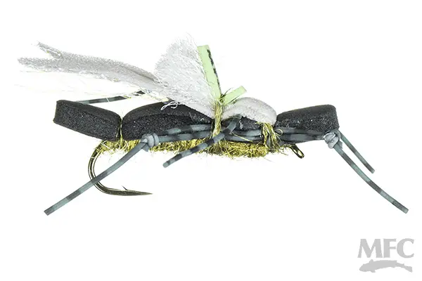 Water Walker Dry Fly – Black and Olive Combo