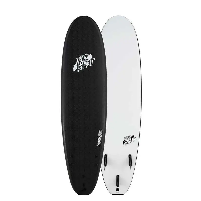 Wave Bandit Easy Rider 7’0 Foam Surfboard – Onyx Black