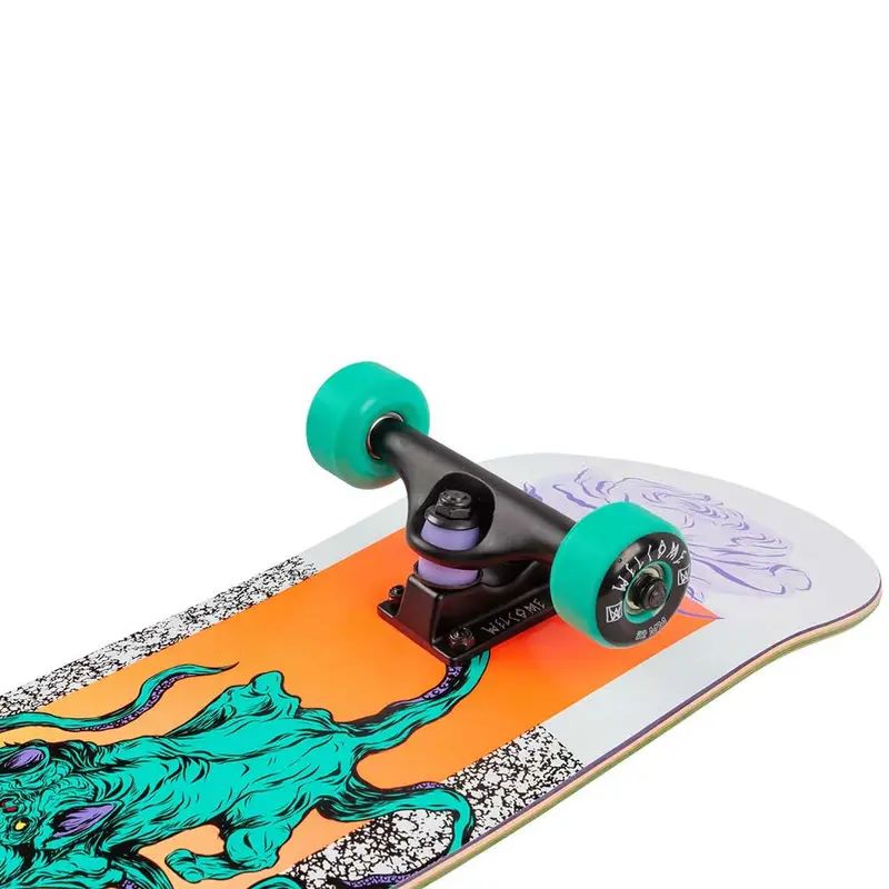 Welcome Bactocat 8″ Complete Beginner Skateboard