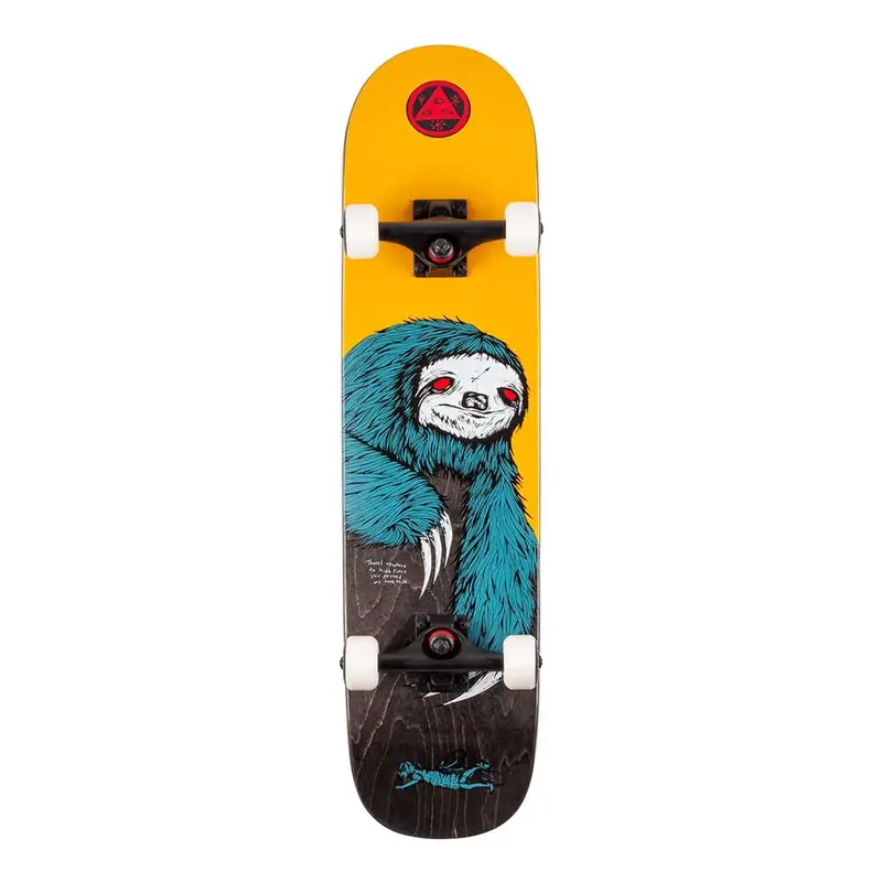 Welcome Sloth 7.75″ Complete Skateboard – Fun-Focused Cruiser