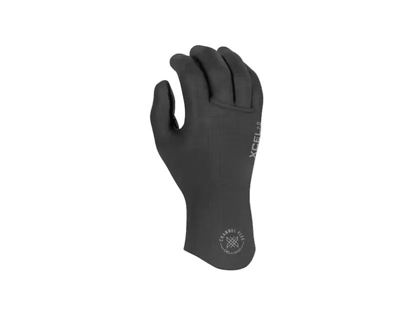 Xcel Comp X 2mm Five-Finger Surf Gloves – Black