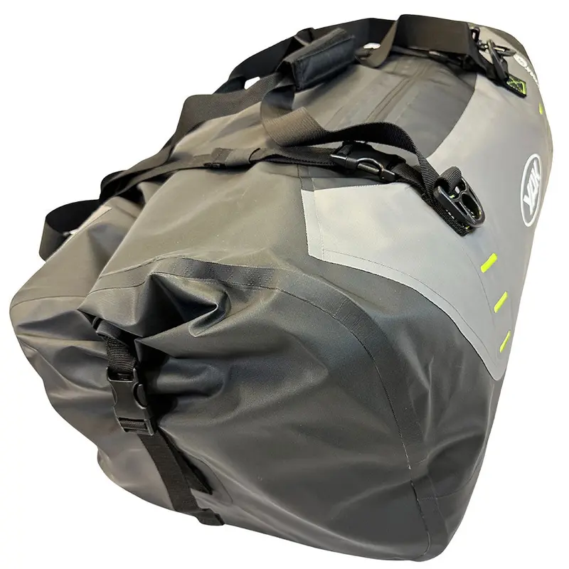 Yak Drypak 40L Roll-Top Dry Bag – 500D Grey/Black