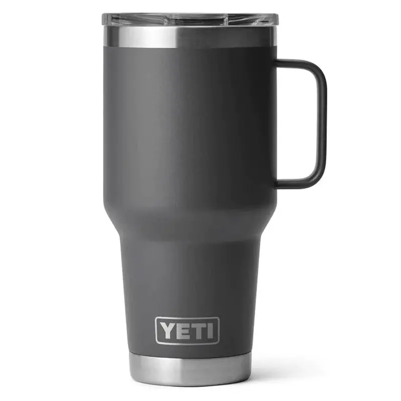 Yeti Rambler 30 oz Travel Mug – Matte Black Insulated Tumbler