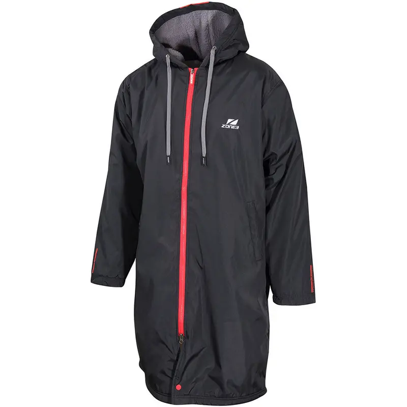 Zone 3 Polar Fleece Parka Robe – Post-Swim Warmth Jacket